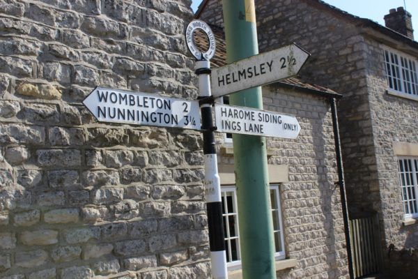 Harome to Helmsley Signpost