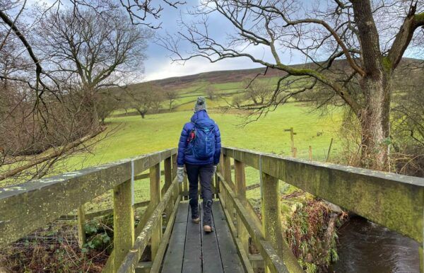 Crossing the River Dove - North York Moors