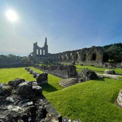 Byland Abbey Ruins - North York Moors National Park