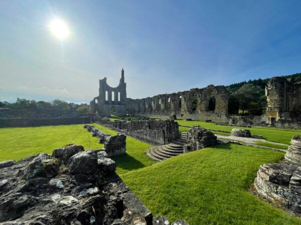 Byland Abbey Ruins - North York Moors National Park