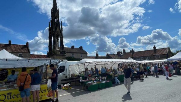 Busy Helmsley Market