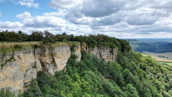 Cliff Edge at Sutton Bank