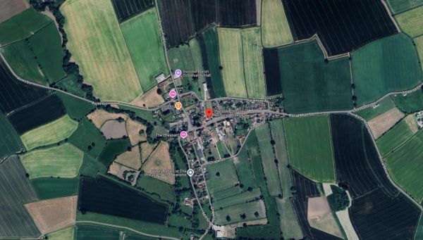 Helmsley Hideaway - Aerial Photo of Harome Village