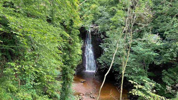 Falling Foss waterfall