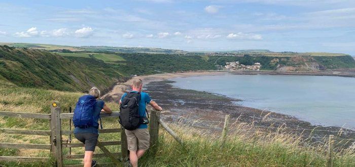 View across Runswick Bay